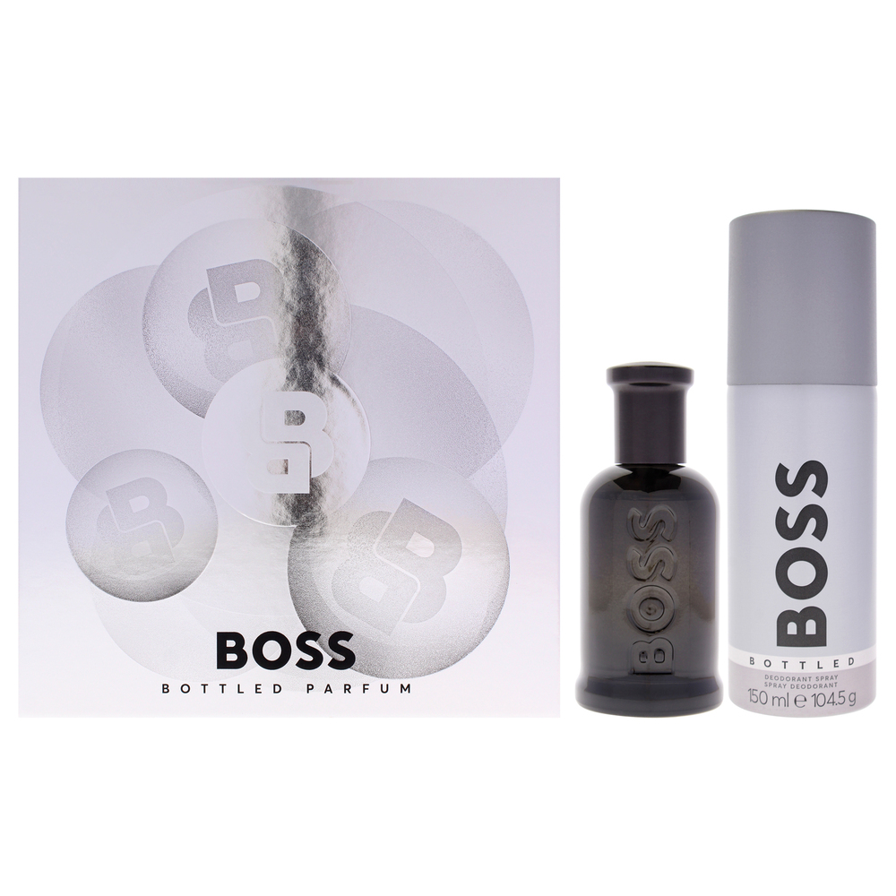 Boss Bottled No. 6 by Hugo Boss for Men - 2 Pc Gift Set 1.6oz Parfum